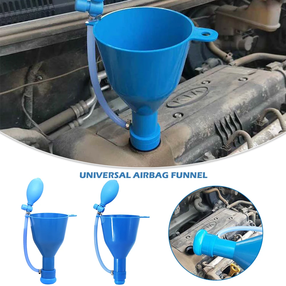 SpillFreeFunnelKitOilTransmissionBrakeFluidAutomobileEngine
