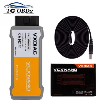 

VXDIAG VCX NANO Diagnostic Tool For 2014D OBD2 Code Scanner OBD2 Car Diagnostic Tool 2014D Support MultiLanguage
