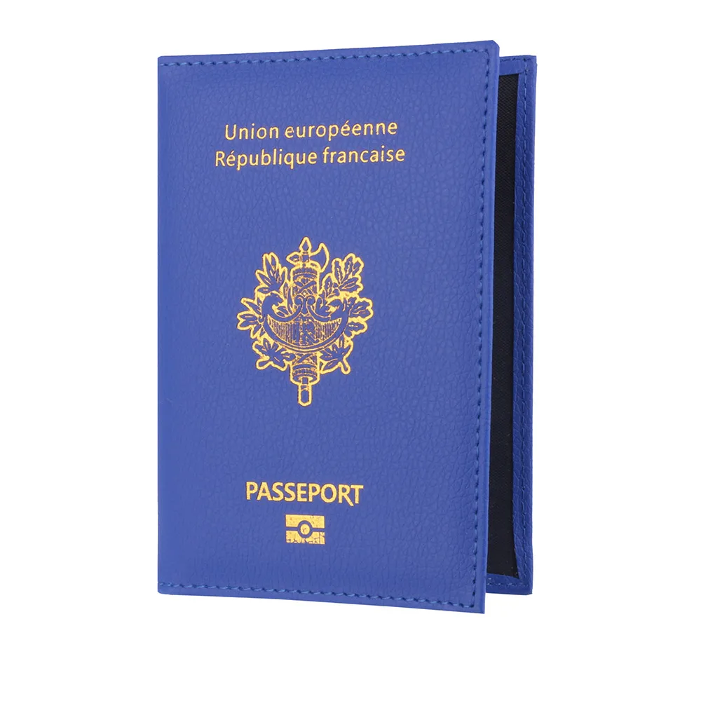 9 цветов путешествия Обложка для паспорта, документов карты паспорта случае паспорт обложка для паспорта держатель Защита Обложка на продажу Прямая поставка - Цвет: Синий