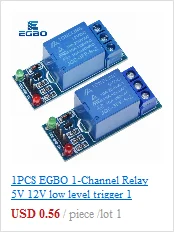 1~5PCS 5V 12V 1-Kanal-Ausgang Neigungswinkelsensor-Relaismodul Golden SW520D Kugelschalter-Neigungssensormodul für Arduino – Detail 9