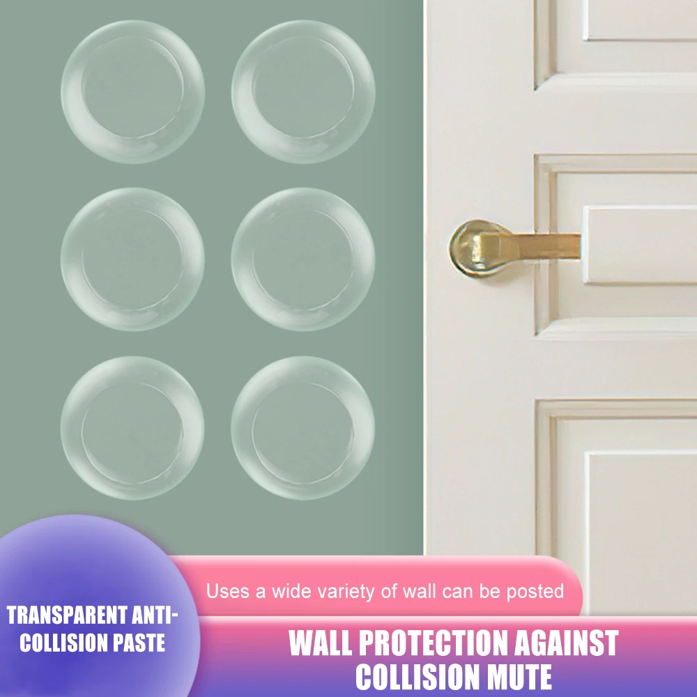 Бесшумные заглушки для дверей защита стен защитный амортизатор дверной ручки