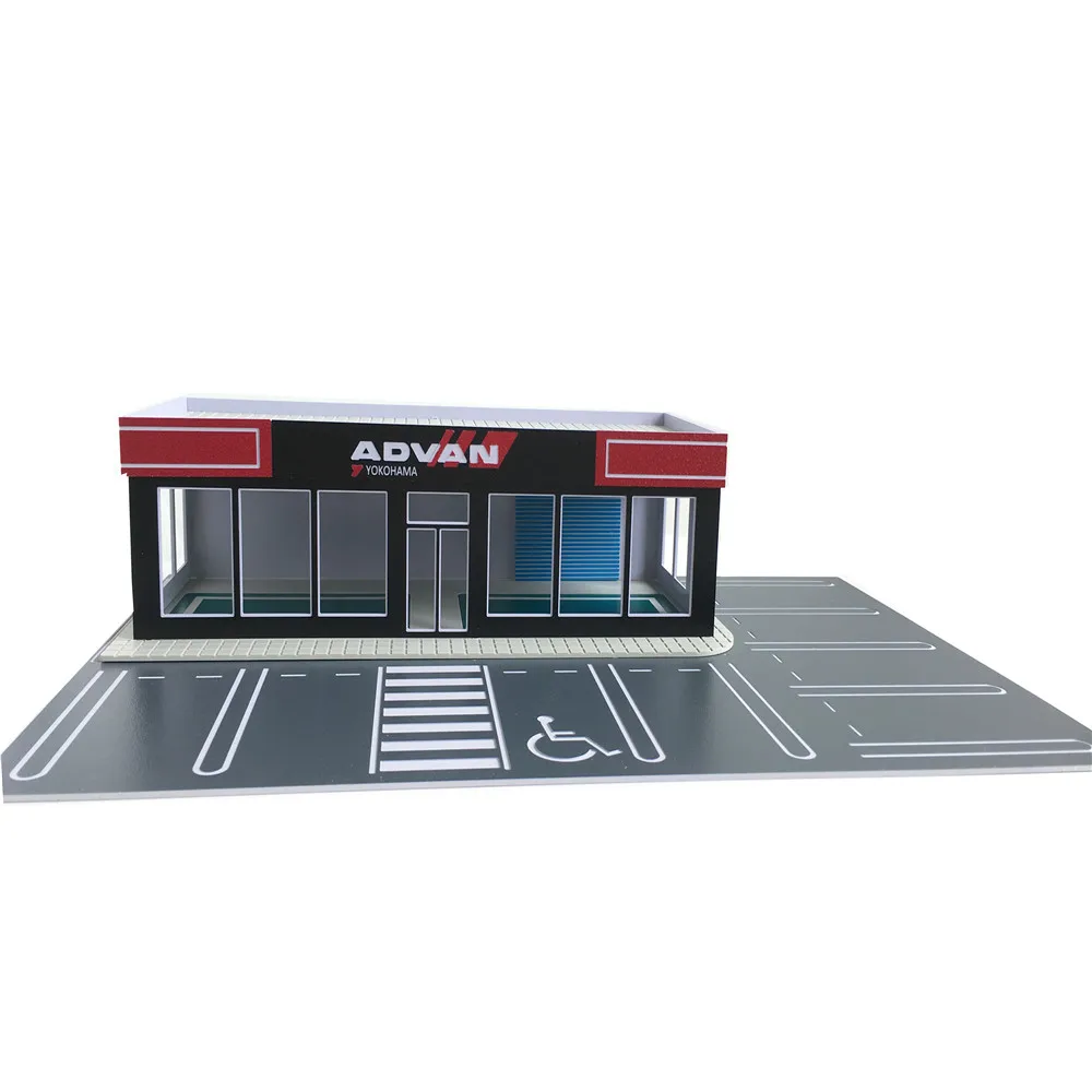 architecture model building 64scale ho train 12