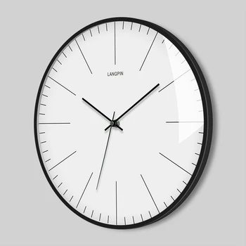 

Nordic Wall Clock Modern Design Mute Living Room Bedroom Office Simple Clock Digital Wall Clock Modern Horloge Home Bb50