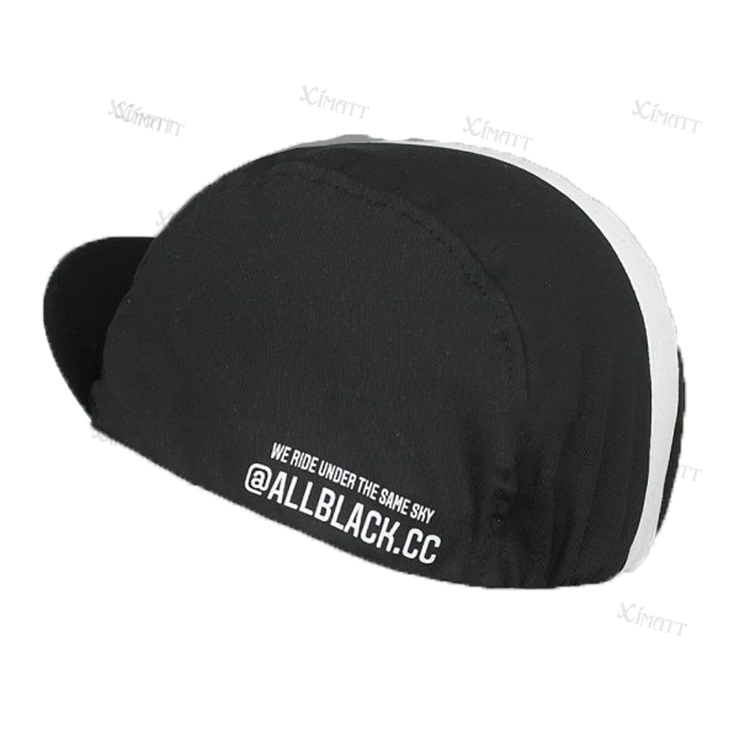 New Summer Black White For Bicycle Men's Caps Polyester Breathable Quick Dry Outdoor Sports Balaclava Ximatt Factory Outlet