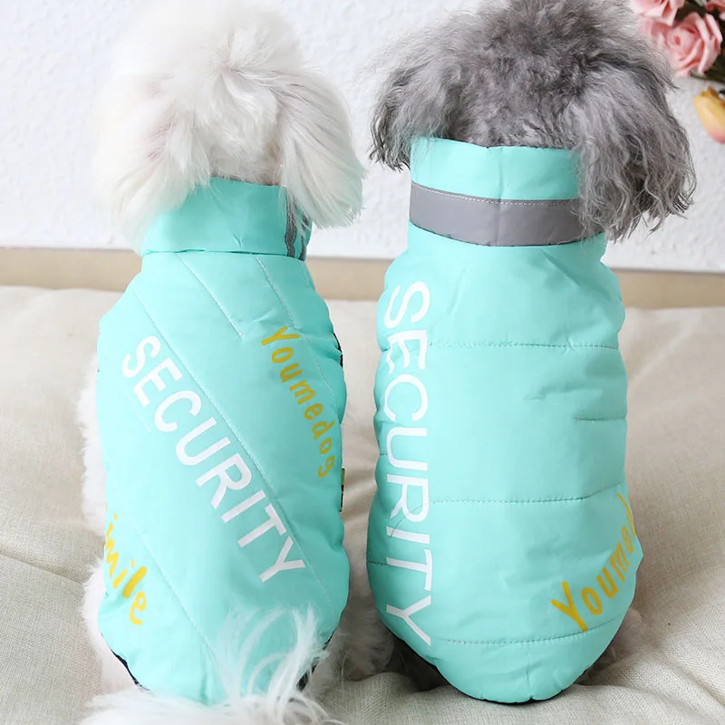 

Dog Clothes Winter Pet Padded Vest Warm Down Dog Jacket Clothing Coat For Puppy Small Dogs Pets Chihuahua Bulldog 10E