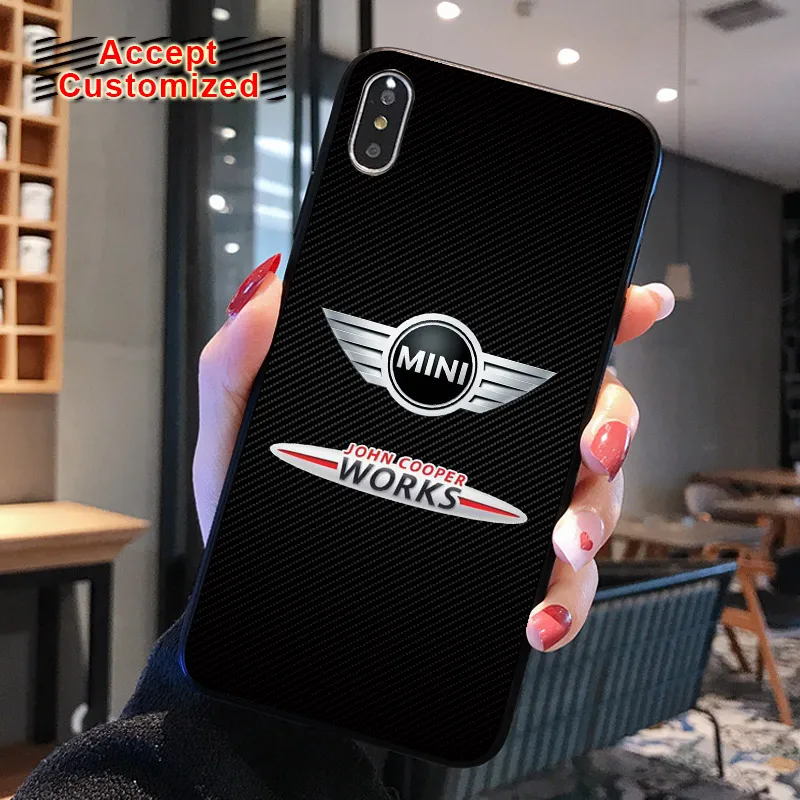2 MINI Cooper чехол для iPhone 11 Pro 10 X XS Max XR 7 8 6 6S Plus 5 5S SE samsung Galaxy Note 8 9 10 S8 S9 S10 Plus S10E - Цвет: 2
