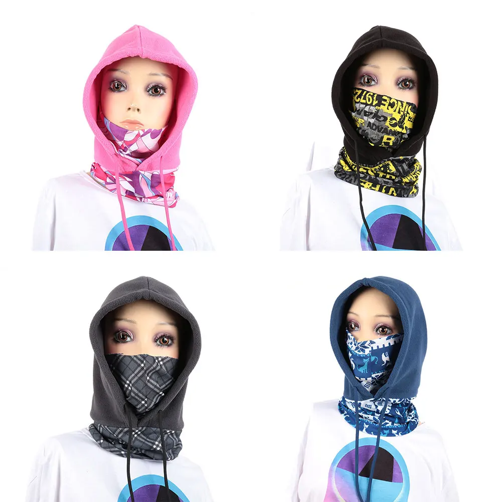 Bike Bicycle Ski Cycling Winter Windproof Neck Warm Balaclava Hood Face Mask Cap