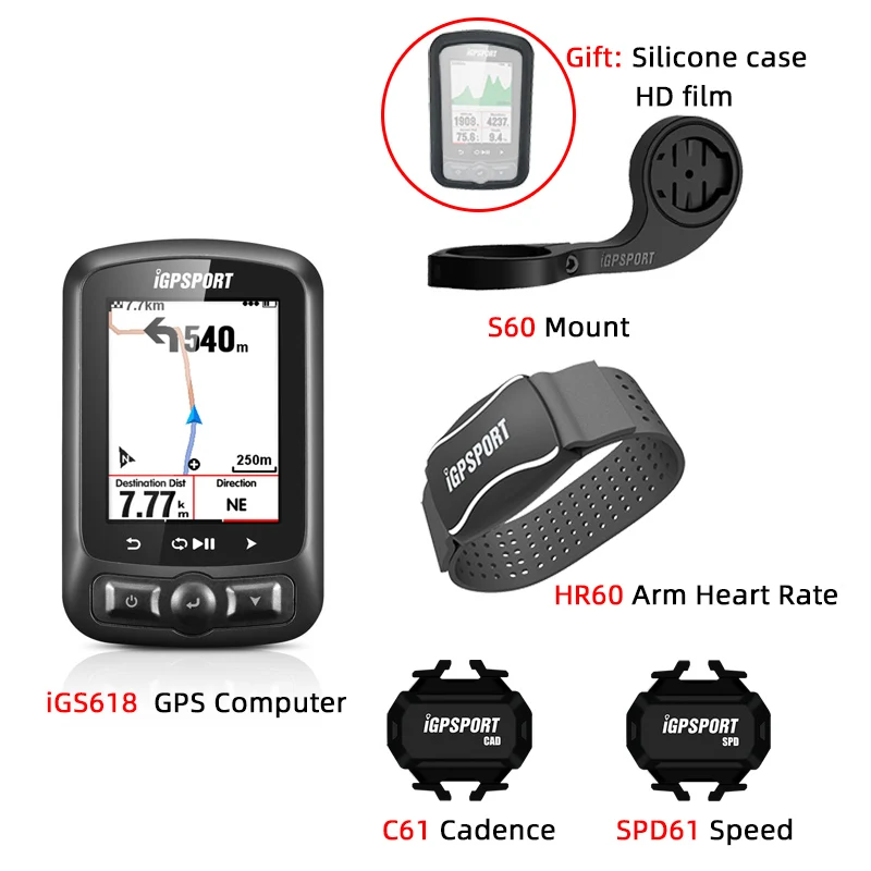 Автоматическая подсветка iGS618 i GPS порт трекер Водонепроницаемый одометр