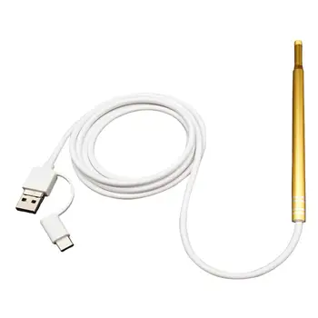 

USB Ear Cleaning Endoscope Health Care Visual Ear Spoon Photographable Video Recordable Waterproof 5.5mm Ear Pick Otoscope