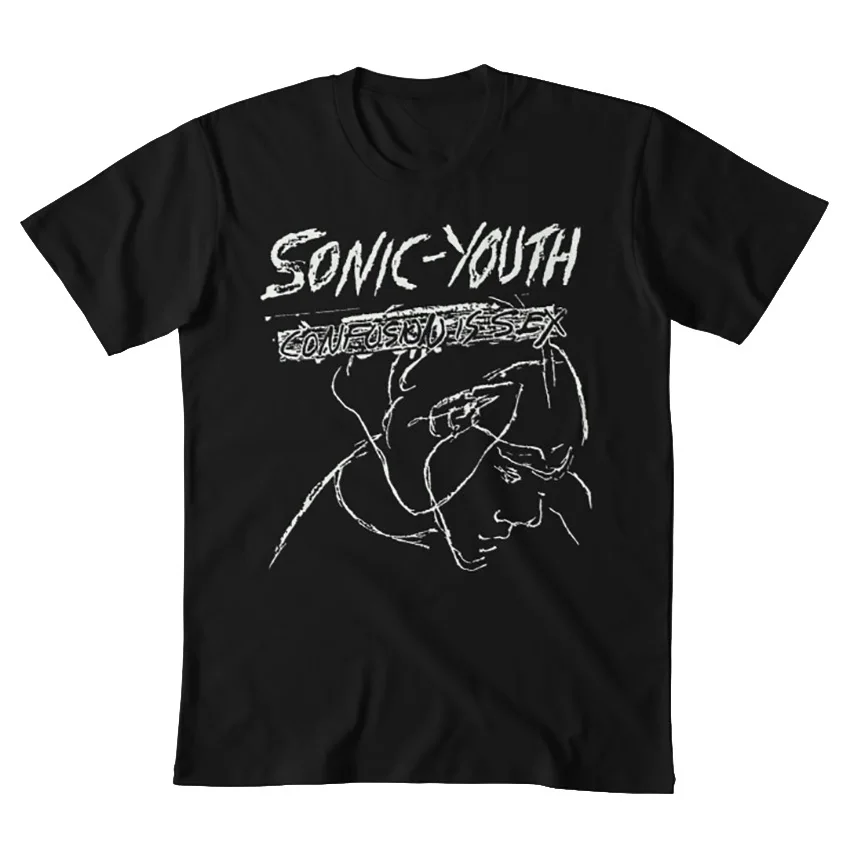 Путаница пола(Sonic Youth) футболка Нью-Йорк без волна инди-рок шум футболки с изображением динозавра и надписью «Рок» квадрокоптера RC jr Лебеди Velvet Underground