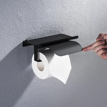 

1pc Waterproof Paper Box Steel Shelf Durable Paper Towel Rack Wall Paper Box for Shop Kitchen Bathroom
