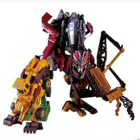 

Transformation The Last Knight ko 7 in 1 combiner movie Devastator figure toy PVC Actin Figure Kid Doll