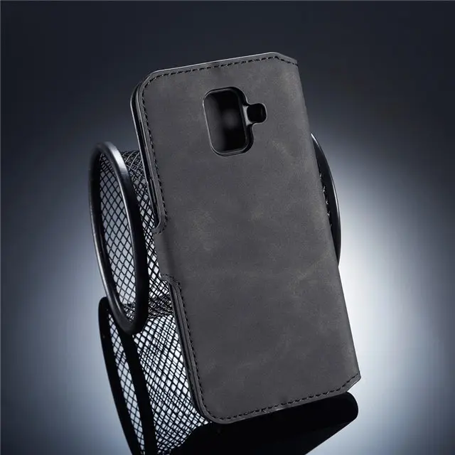 Роскошный чехол-портмоне для Coque samsung A10 A20 A30 A40 A50 A70 кожаный держатель для карт чехол для телефона Galaxy A9 A8 A7 A6 плюс чехол