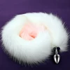 Jouets sexuels pour femmes, Plug Anal à queue de renard Super longue de 78cm, faux bouchon à bout fourré en acier inoxydable, produits sexuels, Cosplay, jeux sexuels pour femme ► Photo 2/6