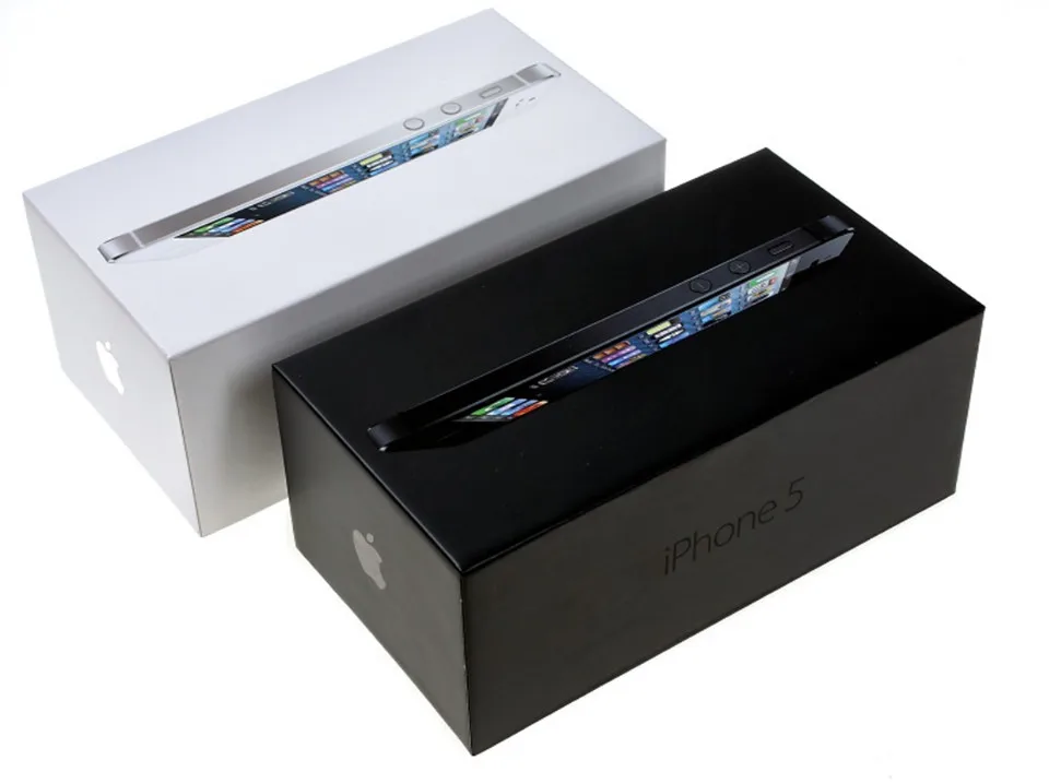 Aррle iрhone 5 IOS смартфона 16/32/64GB Встроенная память 4," 8MP WI-FI gps Bluetooth 1,3 ГГц отпечатков пальцев разблокированная для б/у мобильных телефонов