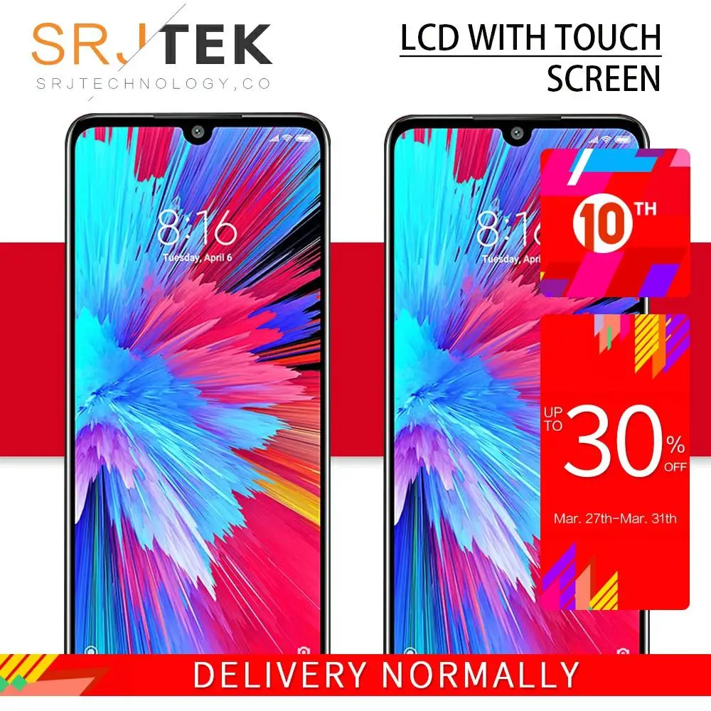 Для OPPO Realme X2 Pro ЖК панель сенсорный экран дигитайзер сенсор стекло полная сборка