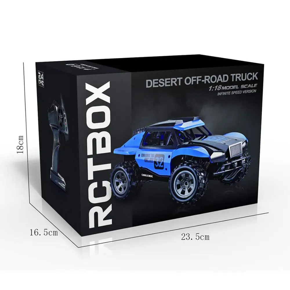 RC 2,4 Ghz четырехколесный пустынный альпинистский высокоскоростной автомобиль Профессиональный Дрифтинг модель автомобиля детская игрушка подарок