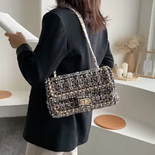 Best Price Women Handbag 2019 New Korean Fashion Casual Plaid Chain Shoulder Messenger Bag Famous Classic Brand Designer Crossbody Bag Best Price Women Handbag 2019 New Korean Fashion Casual Plaid Chain Shoulder Messenger Bag Famous Classic Brand Designer Crossbody Bag