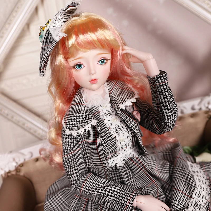 DBS 1/3 bjd – maquillage du visage avec vêtements et chaussures, 62cm