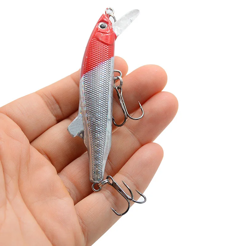 Angelköder für Weitwürfe, sinkender Minnow-Köder, 8,5 cm, 25 g, Kunstköder für Wolfsbarsch, 1 Stück im Angebot – Detail 5