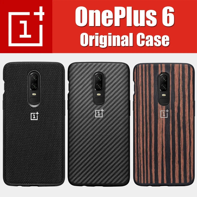 Официальный Oneplus 6/6 T чехол на заднюю панель силиконовый песчаник нейлоновый Карбон бампер