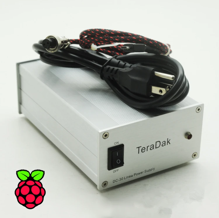 

New Latest TeraDak Raspberry A/A+/B/B+/3 Generation Raspberry Pi3 Linear Power Supply 5V 2.5A