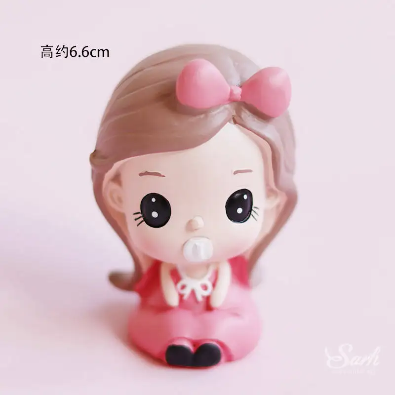 Pacifier princess Смола соска украшение принцессы Детские леденцы Радуга торт Топпер для дня рождения, свадьбы Вечерние поставки выпечки любовные подарки - Цвет: Pacifier princess