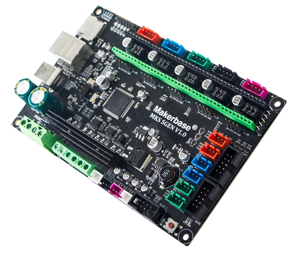 SGen 32bit плата контроллера оборудование с открытым исходным кодом Поддержка до 256 микрошаг Marlin2.0 и сглаживающая прошивка