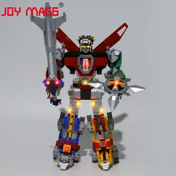 

JOY MAGS Only Led Light Kit For 21311 Ideas Series Voltron Toys Lighting Set Compatible With 16057 39125 11011 NO Blocks Model