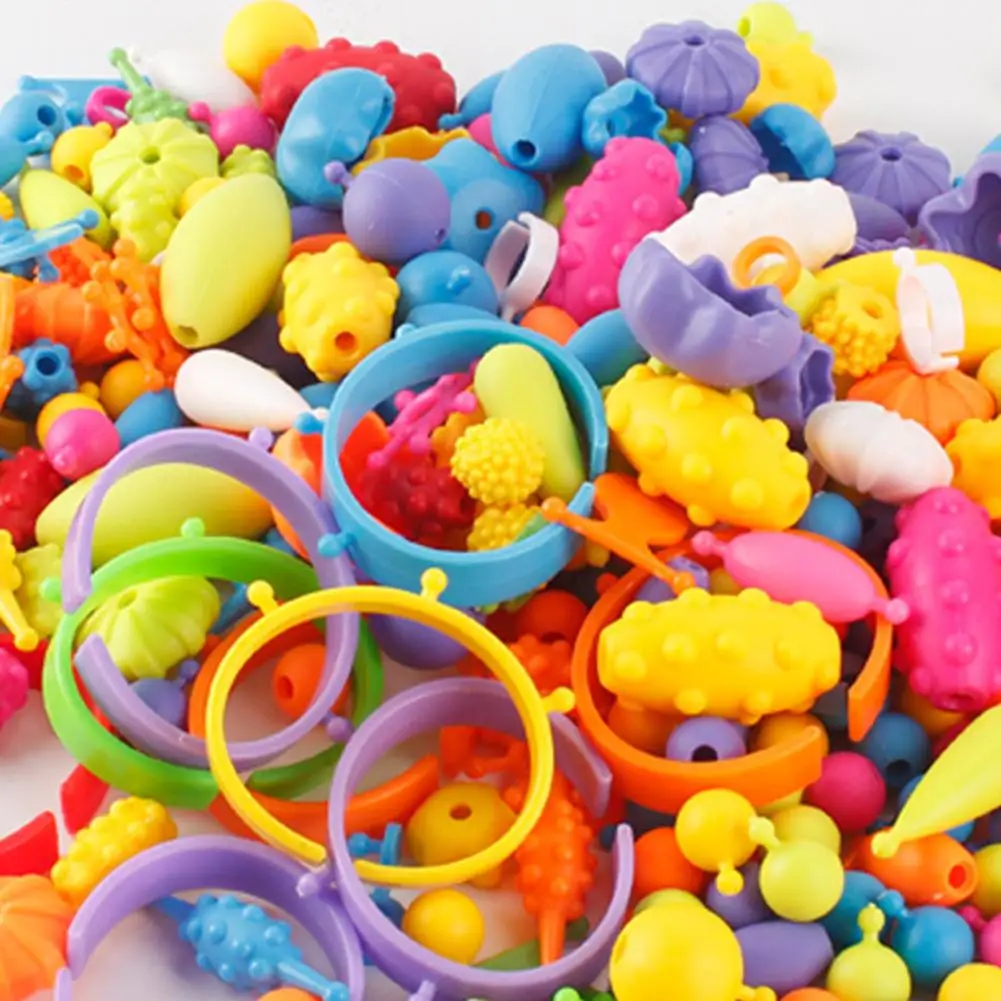 70 шт. бусины популярного дизайна поделки DIY игрушки ювелирные изделия аксессуары интеллект Образование кольцо браслет ожерелье Макияж игрушка