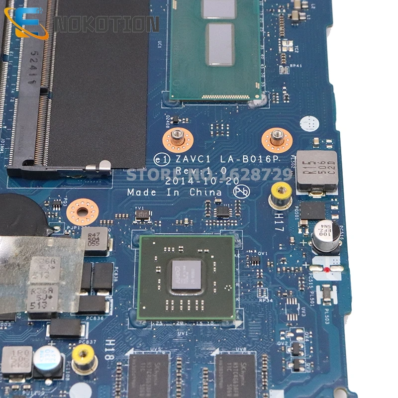 Very best  NOKOTION For Dell Inspiron 5543 5443 5548 5448 laptop motherboard LA-B016P CN-0671D8 0671D8 671D8 I