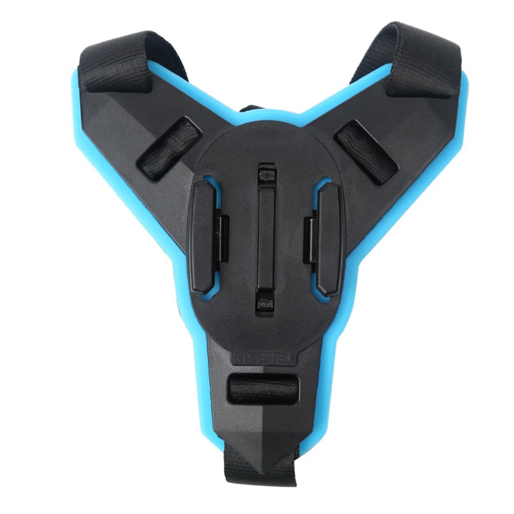

ABUO-Bike Cycling Camera For Hero6/5/4 Motorcycle Helmet Chin Fixed Bracket Small Ant 4K Sports Camera Riding Helmet Holder Acce