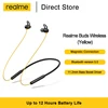 Realme-auriculares inalámbricos con Bluetooth 5,0, dispositivo de audio con batería de 12H, conexión magnética, controlador de bajos, para música y videojuegos ► Foto 1/6
