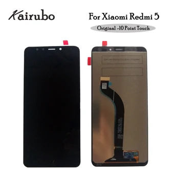 

100% Tested for XiaoMi Redmi 5 LCD Screen Display Touch Screen Digitizer Assembly 5.7 inch Original 10 Touch (2Pcs/LOT)