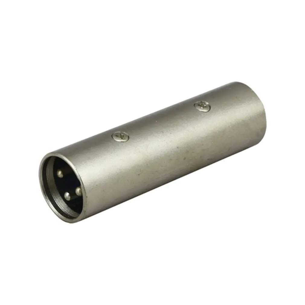 3-контактный XLR кабель со штыревыми соединителями на обоих концах для подключения Соединительный разъем Пол чейнджер аудио микрофон адаптер