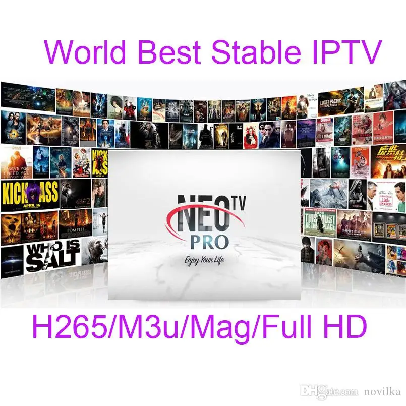 10 шт. Neo Pro IP tv подписка Смарт ТВ коробка арабский Европа французский итальянский польский Албания Великобритания испанский Спорт Android M3U ip tv код