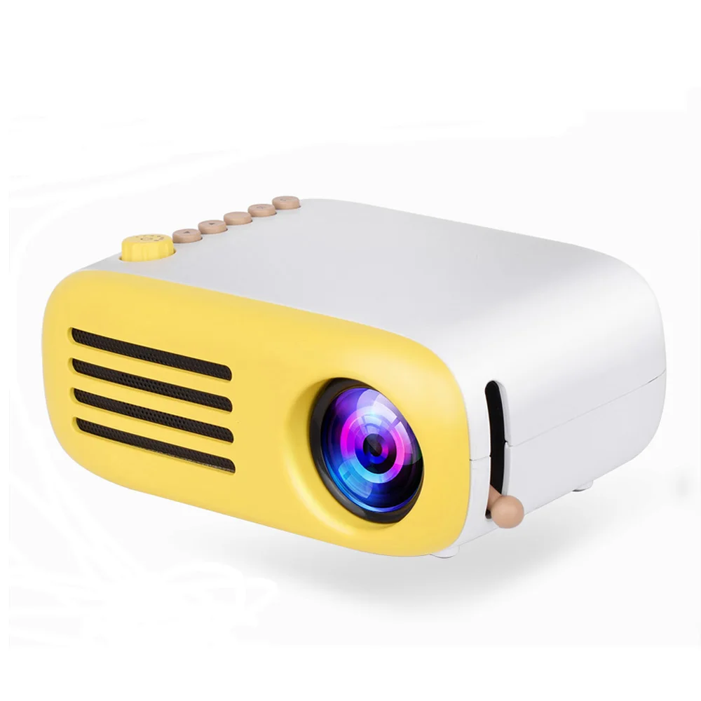 

YG200 LED Protable Projector Focus Lens 1080P 3D Visual 80-inch Screen ForHome Theater Intelligent Dual Proiector Mini Projector