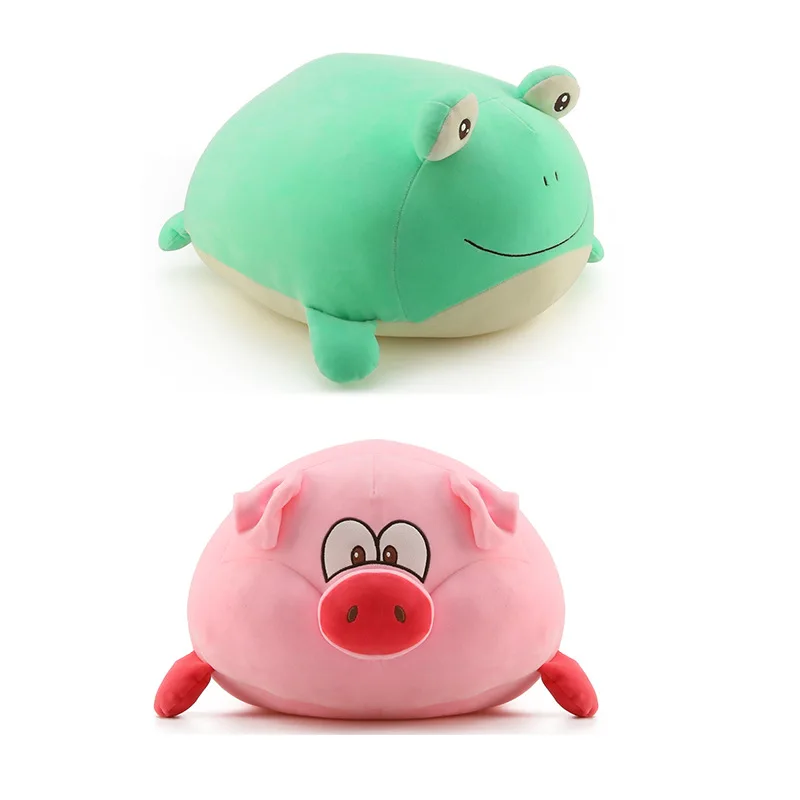 

Hugs Baby Dumpling Pigskin Frog Plush Toy Doll Cute Pigskin Doll Cushion Pillow