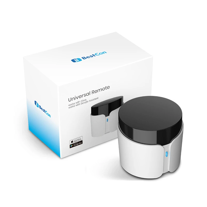 2021 New BroadlinkBestcon RM4c Mini/RM4c Pro Universal 4G Wifi IR Mini Remote Control Compatible Alexa Google Assistant For AC