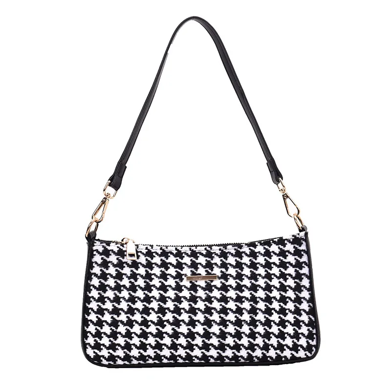 Женская новая сумка-багет в стиле ретро, высокое качество, дикая сумка на плечо, модная дизайнерская сумка, женские сумки-мессенджеры