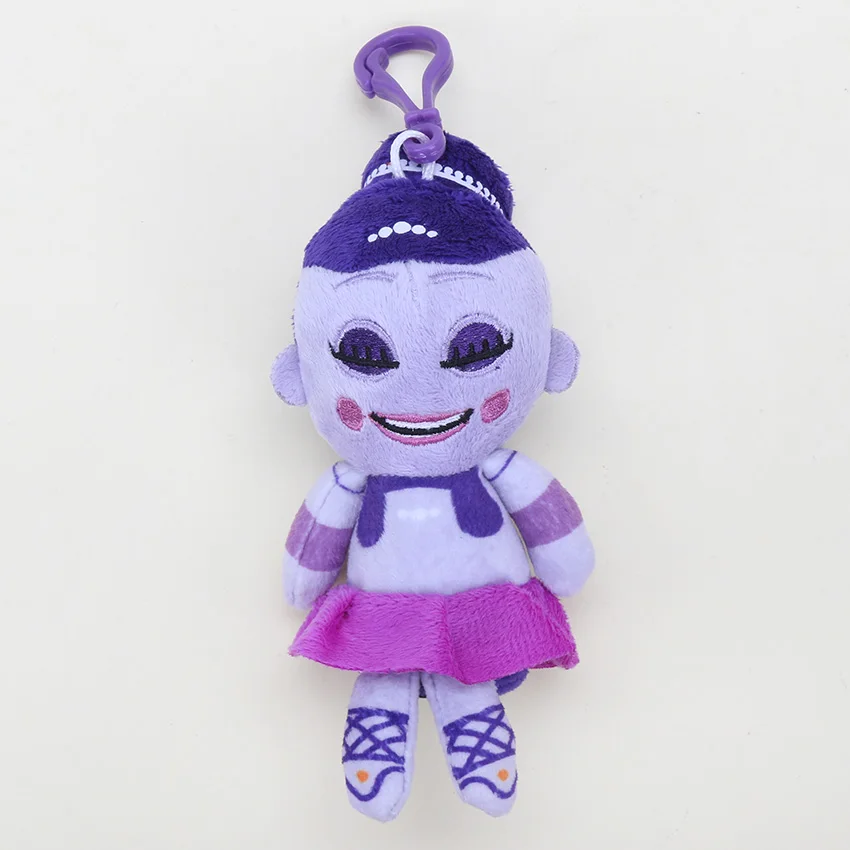 14 см FNAF Five Nights At Freddy's Freddy Fazbear медведь лисица Chica fnaf подвесная плюшевая кукла игрушки плюшевые и мягкие брелки Детские игрушки - Цвет: 21