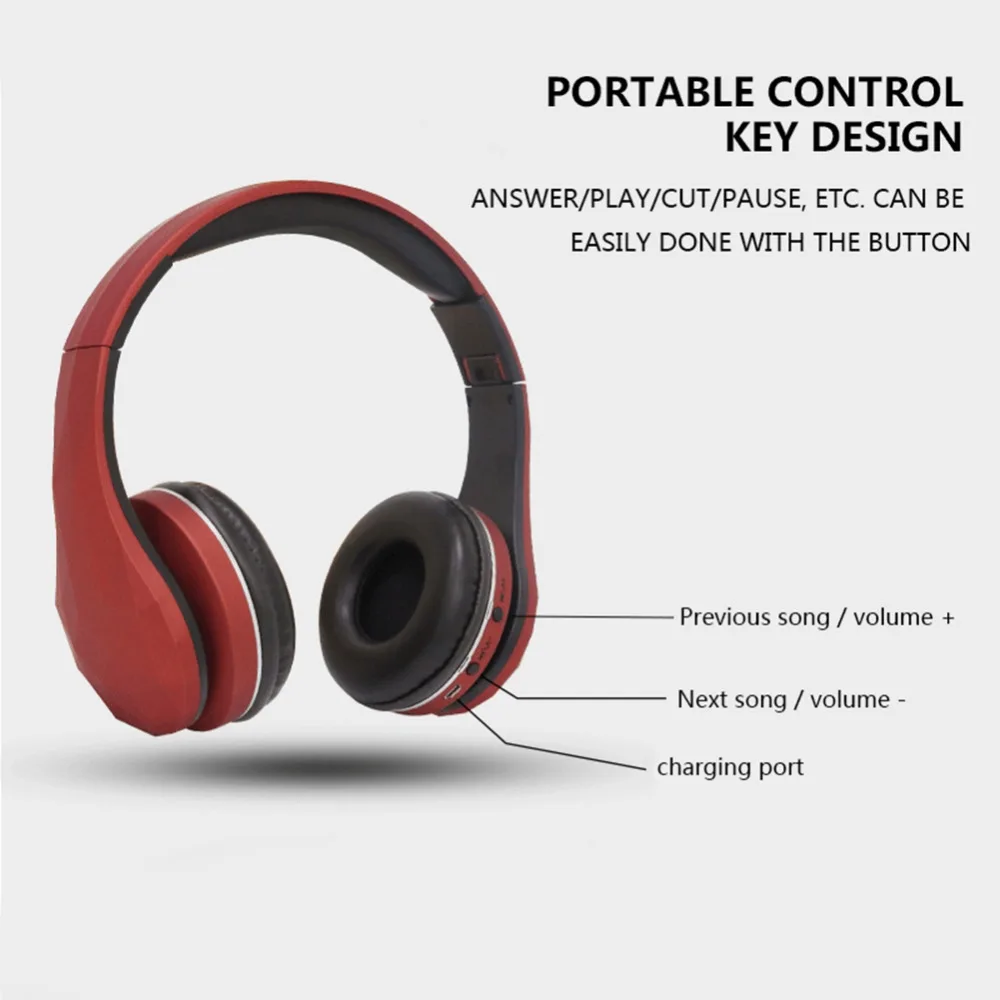 TF/FM-радио/Bluetooth 3-в-1 через наушники-вкладыши Bluetooth наушники Вращающийся складной спортивные кроссовки с низким акцент наушники