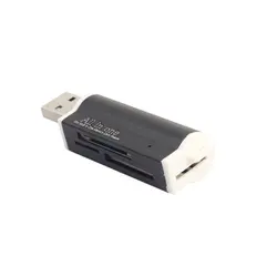 Новый USB 2,0 все в 1 мульти карта памяти ридер для TF Micro SD MMC SDHC M2 карта памяти MS Duo RS-MMC