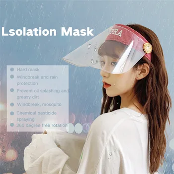 

Rain Caps Riding Transparent Dustproof Windshield Rain Masks Grass Welding Masks Splash Prevention For Men And Women