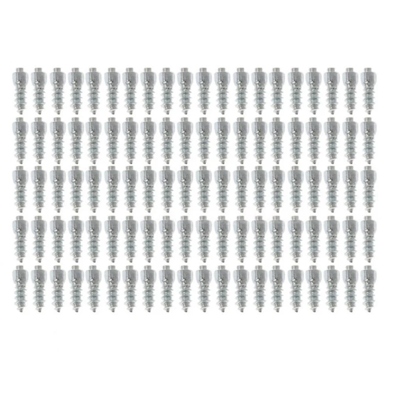 12/15mm Winter Stud Screw Car Tires Studs Screw Snow Spikes Wheel Tyres ATV Anti-Slip Stud Car Motorcycle 100Pcs