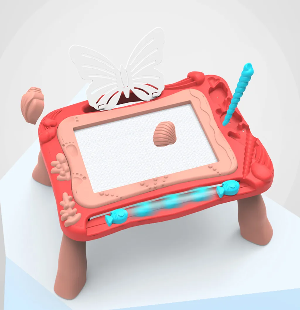 Магнитные игрушки для рисования, развивающие игрушки для рисования для детей, пластиковая доска для рисования, доска для рисования с держателем, игрушка для рисования граффити Y1210