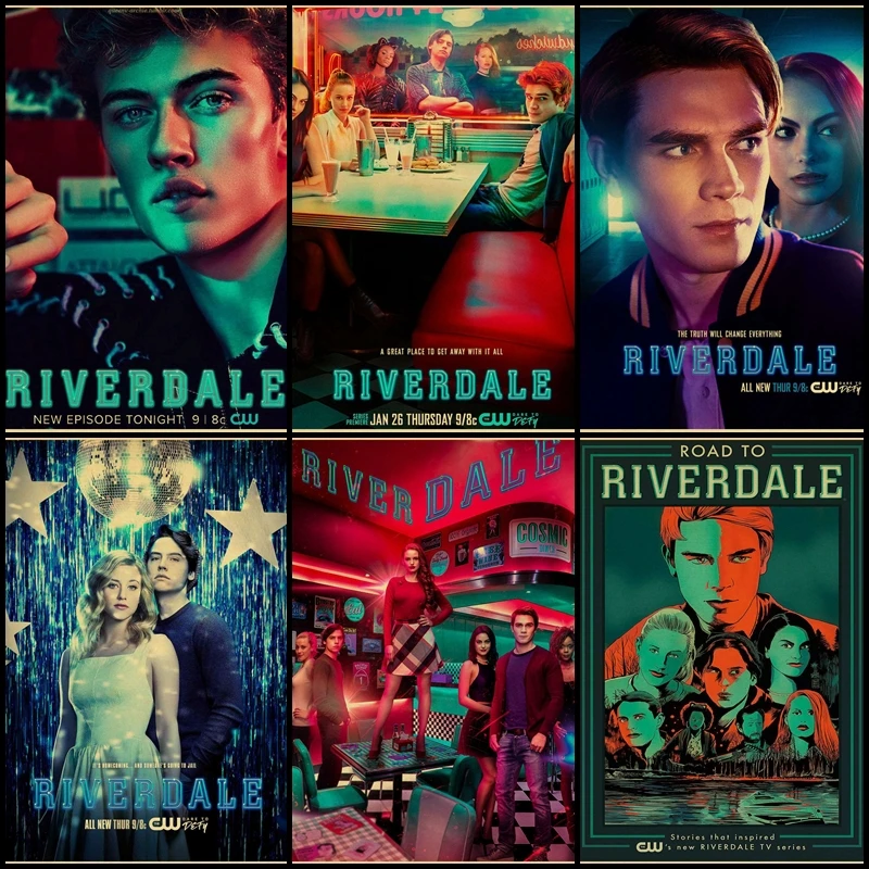 Onbevredigend Inwoner prins Kopen Drie Te Sturen Een Riverdale Tv Serie Kraftpapier Poster Art Poster  Bar Retro Koffie Wanddecoratie|Schilderij & Schoonschrift| - AliExpress