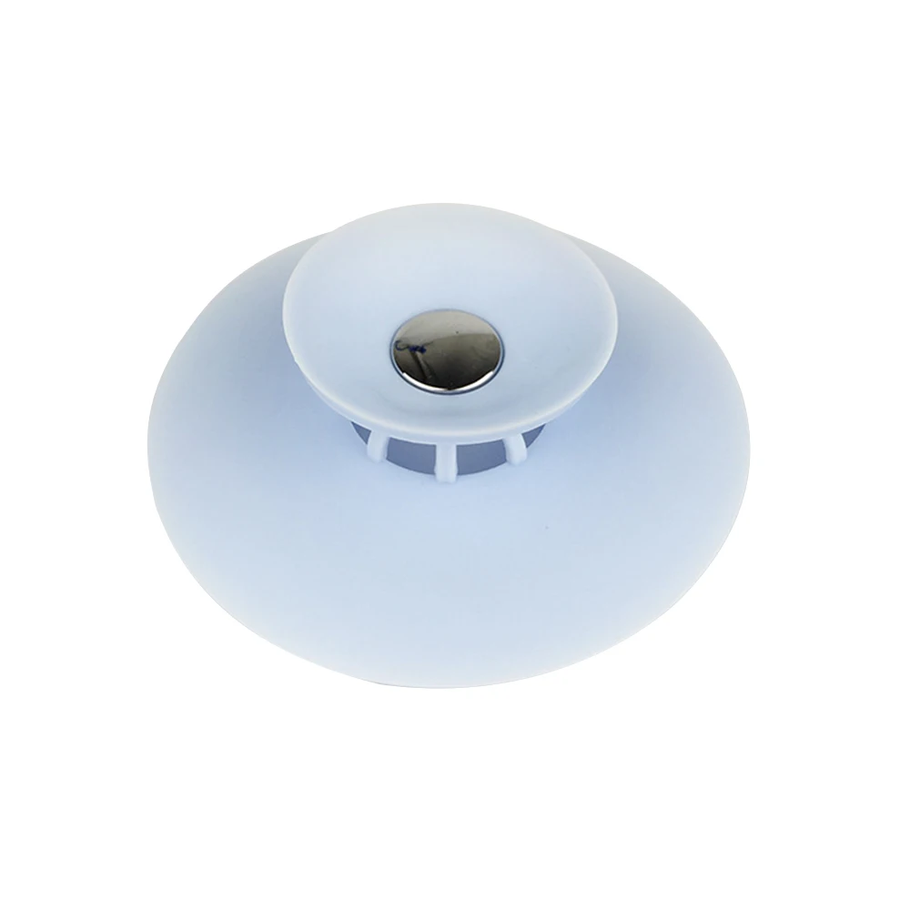 Силиконовый круглый фильтр для раковины, стопор для душа, заглушка для ванны, защитный фильтр, присоска для дома, кухонные инструменты, 5 цветов