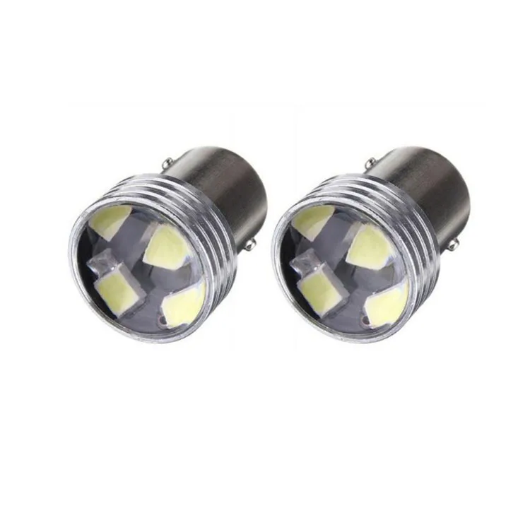 Автомобильный светодиодный 1156 1157 6SMD-2835 мотоцикл рулевая лампа угловой свет стоп-сигналы заднего хода