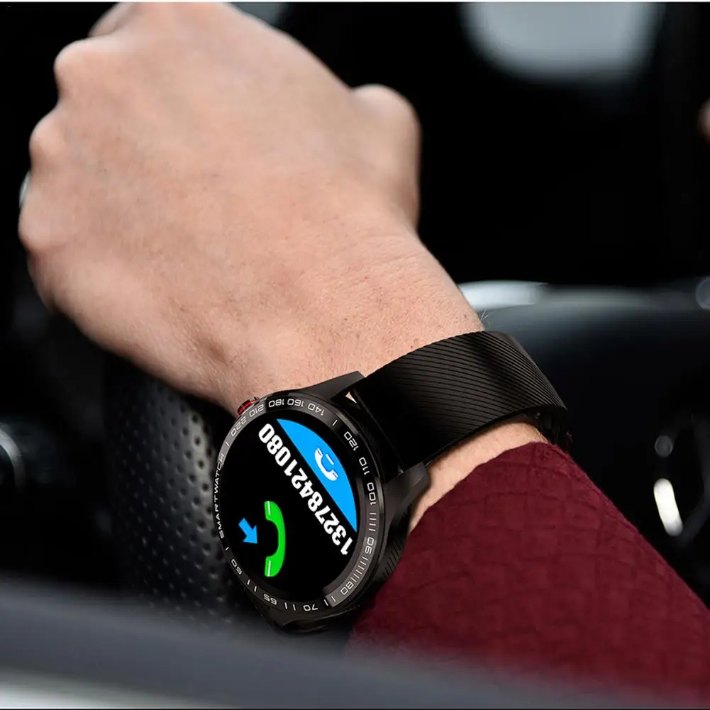L9 цветной экран Bluetooth мужские Смарт-часы кардиограмма+ PPG HRV Сфигмоманометр IP68 умный Браслет для Android IOS